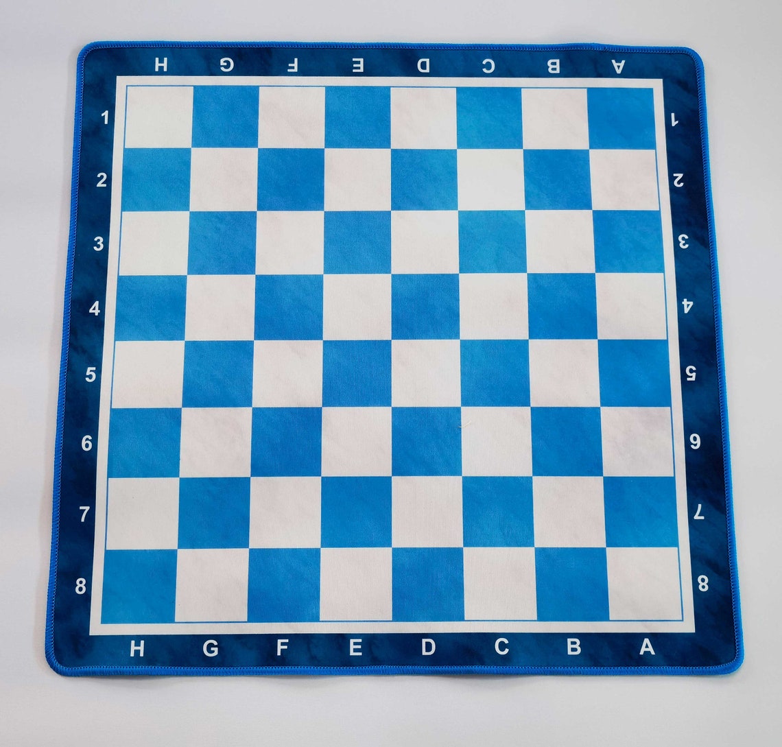 18 X 18 Portable Chess Board With 2 Squares Gripmat Etsy