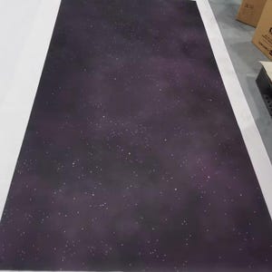 Tapete de juego Starfield morado / GripMat Perfecto para Star Wars X-Wing o Armada