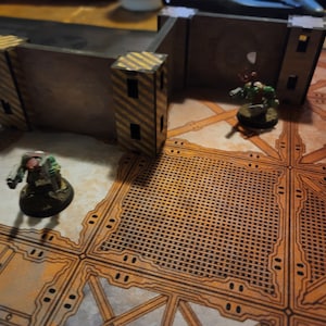 24" x 28" / 70.3 x 60.7 cm Kill Team Into the Dark Spielmatte Inoffizielles Upgrade