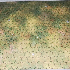 1.75"/ 45 mm Hex Forest Floor Griffmatte Verschiedene Größen! Perfekt für Miniaturen, RPGs, Heroscape und Table Top!