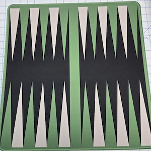 18 x 18 Portable Backgammon Board - Multiple designs