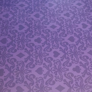 Paarse pokertafelmat / kaartmat Meerdere maten! Perfect voor kaartspellen, miniaturen, RPG's en tafelspellen!
