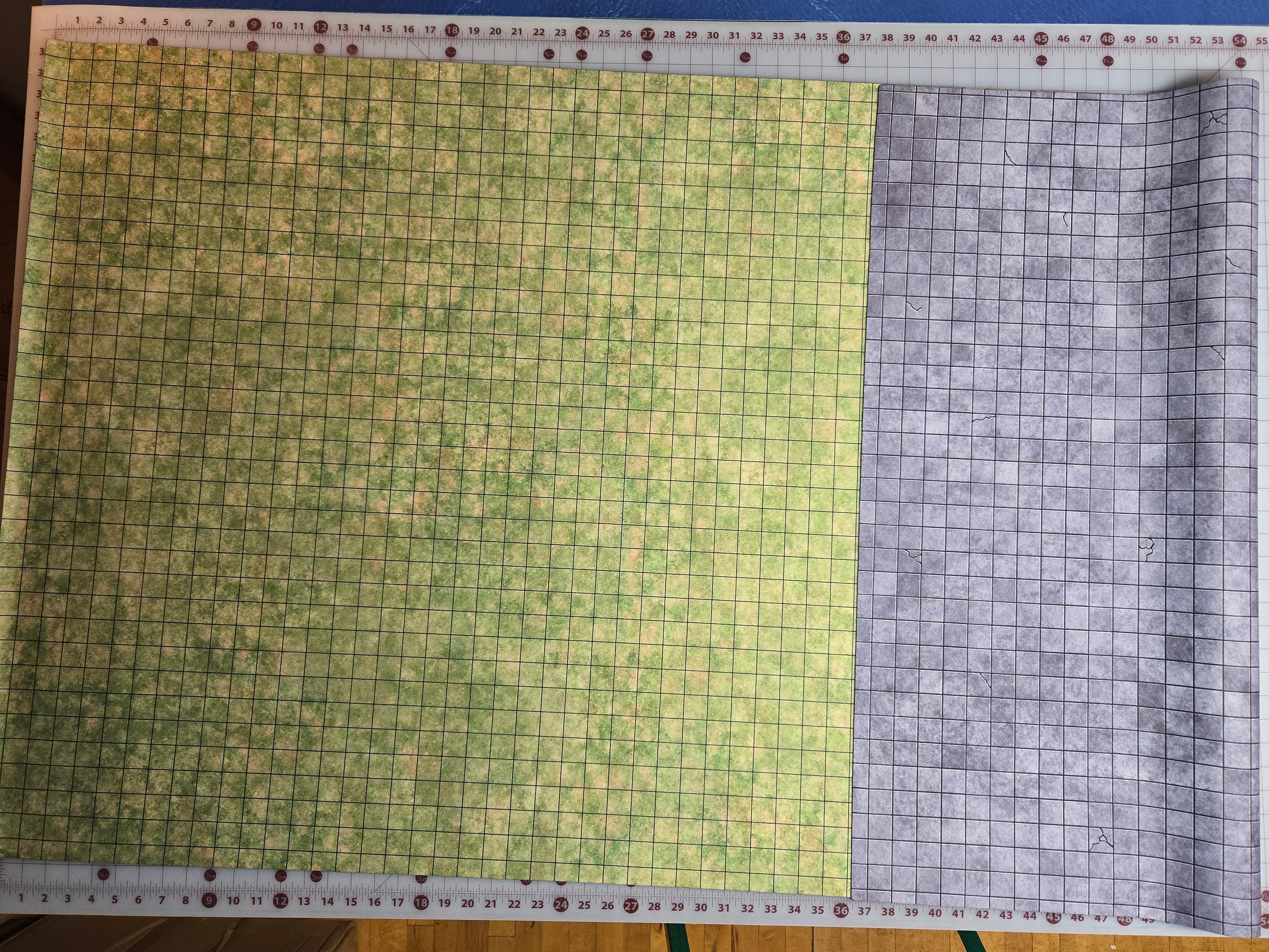 Double-sided Grassland and Dungeon Tile W/ 1