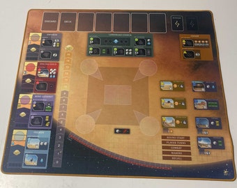 Dune Imperium double-sided Base mat and  Rise of IX Play Mat