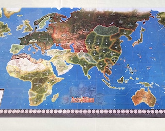 Axis and Allies game mat 36" x 72" Fan made mat of one of the world most popular games!