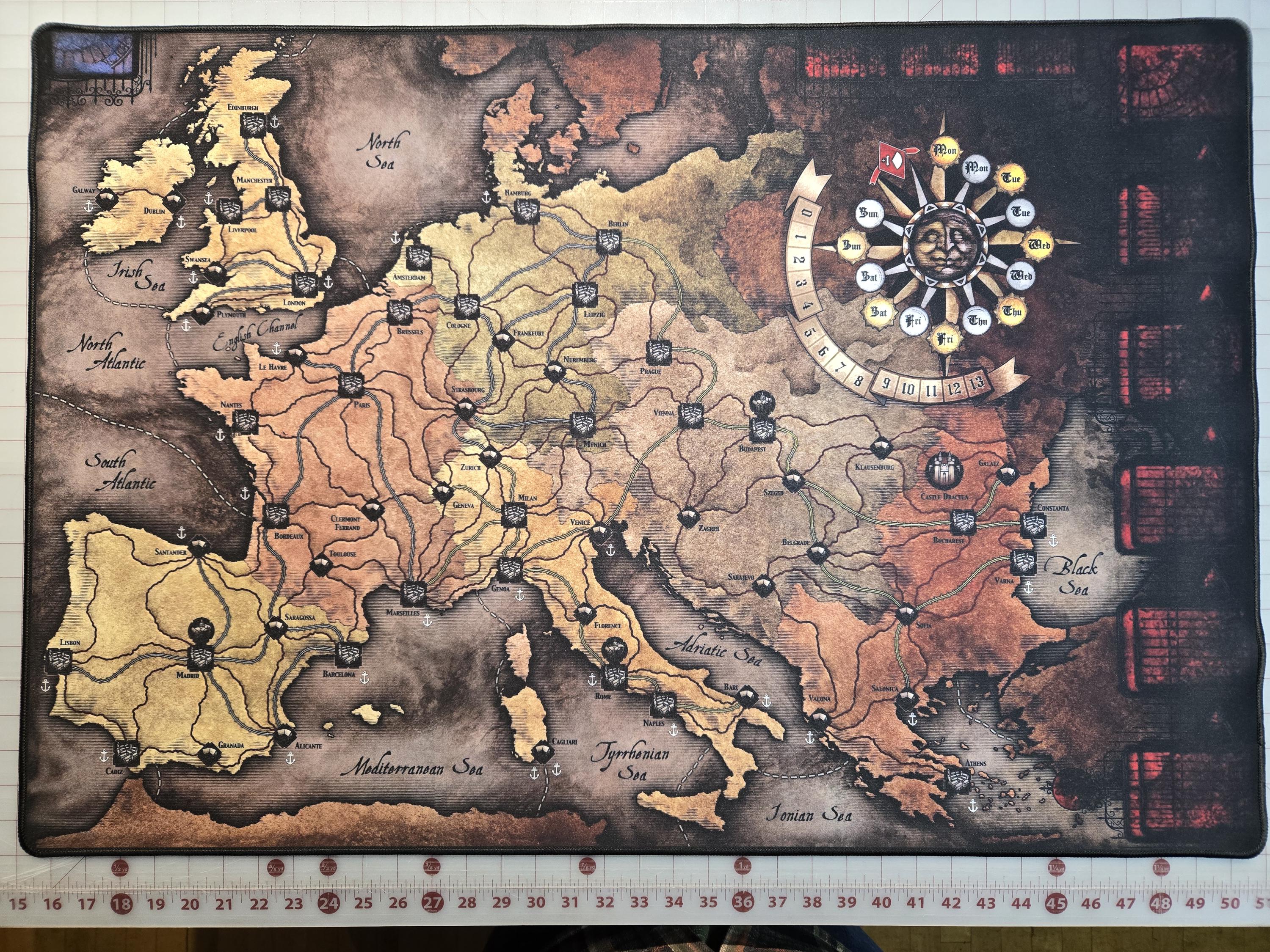 fury of dracula 4th edition card sleeves Ryker main image 0