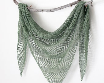 Linum Shawl Knitting Pattern