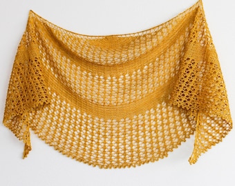Solar Shawl Knitting Pattern