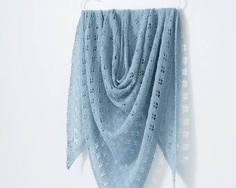 Quatrefoil Shawl Knitting Pattern