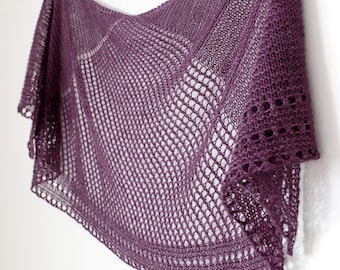 Cobblestone Shawl Knitting Pattern