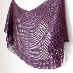 Cobblestone Shawl Knitting Pattern