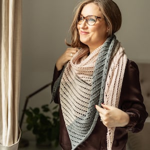 Underwater Shawl Knitting Pattern