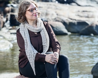 Tranquil Scarf Knitting Pattern