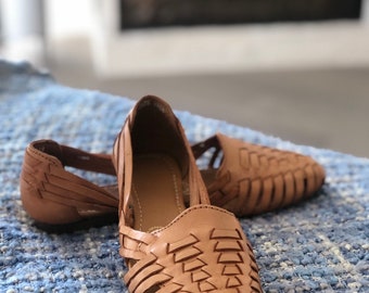 Les huaraches modernes naturelles les plus confortables | Sandales artisanales mexicaines | Sandales en cuir pour femme | Cadeau pour elle