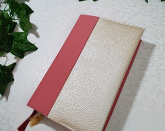 Buchhülle, Cover, Buchumschlag, Bibelcover, Bibel, Etui, Buchschutz, Umschlag für Schlachter Bibel, Kunstleder