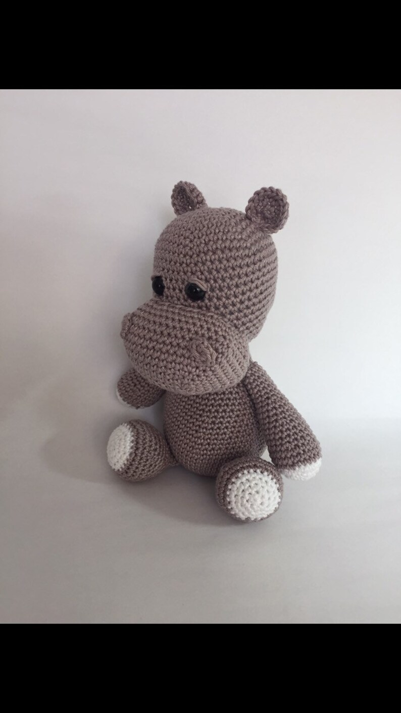 Nilpferd Spieluhr, Hiippo Melman Spieluhr, Spieluhr gehäkelt, Baby ...