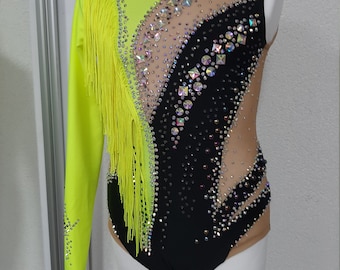 Custom Made Girls Rhythmic Gymnastic Leotard 新体操レオタード