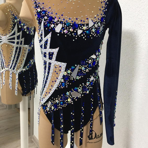 Custom Made Girls Rhythmic Gymnastic Leotard 新体操レオタード