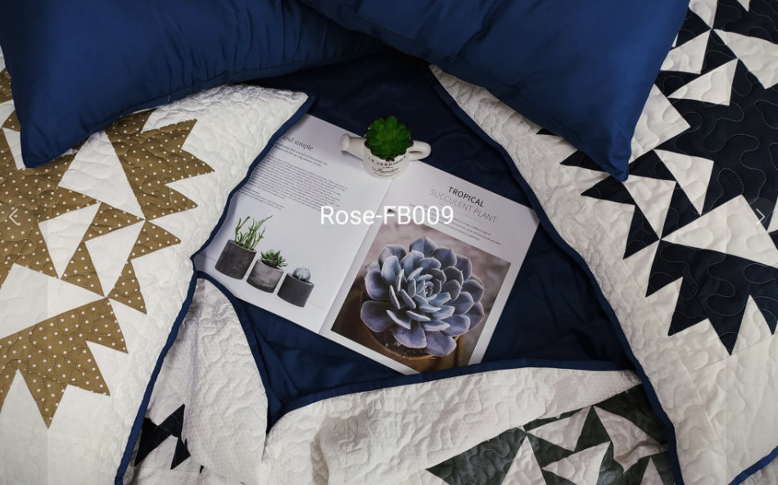 Quilt for sale king size bear paw quilt navy blue patchwork Etsy