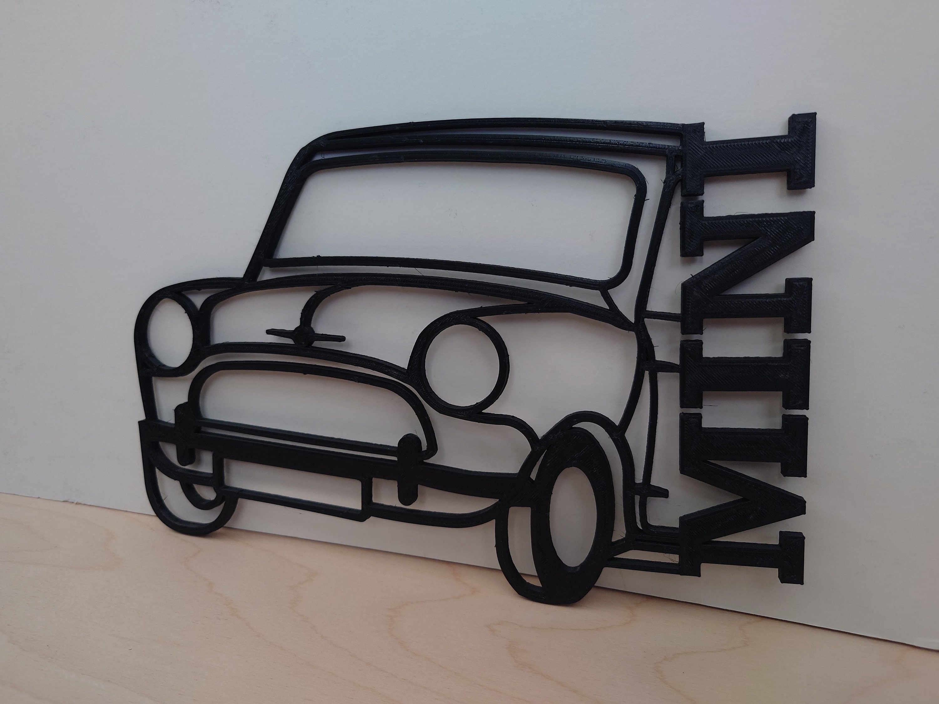 Plaque Métal Mini Cooper | Planète Vintage