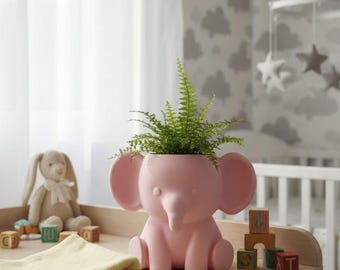 DIYOMR Vaso in ceramica a forma di volpe, 10 cm, per piante grasse, cactus, decorazione per casa, ufficio, scrivania, piante non incluse (giallo