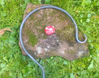 Lantern stick for the garden, shepherd's crook