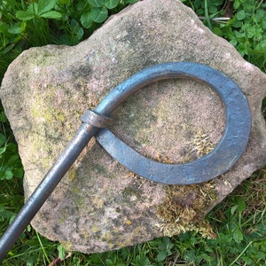 Forged garden stick, decorative stick, planting stick