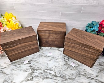 Walnut storage box, Choose one