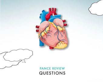 Preguntas de práctica de cardiología de PANCE: Revisión de la Junta Escolar de Pensilvania (banco de preguntas)
