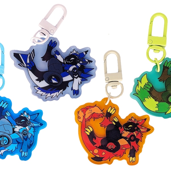 Protogen Keychains