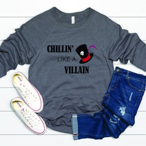 Chillin&#39; Like A Villain - Digital SVG File