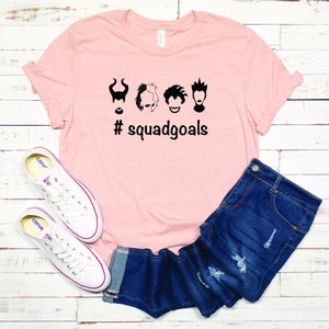 Villains Squad Goals Solid - cyfrowy plik SVG