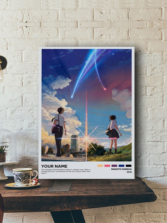 Kimi no Na Wa (Your Name) Poster Two Worlds Artwork