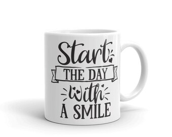 Smile MUG ~ 11-ounce Ceramic Mug