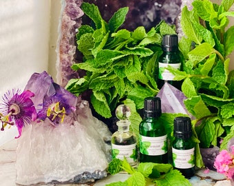 Spearmint Essential Oil Mentha spicata USA 70% Carvone Blends With Rose And Jasmine DIY Mouthwash And Toothpaste   Acne Treatment Headache