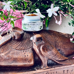 Jasmine Perfume Handmade Jasmine Flower Butter  Luxury Soliflore Jasmine officinale Jasmine Absolute  Beeswax Free   Floral Wax Perfume