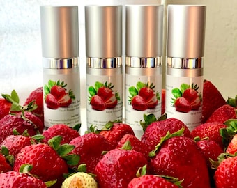 Organic Strawberry Seed Carrier Oil  Cold Pressed Vegan Face Oil  Fragaria ananassa  France Antiaging Heals Acne Hydrating   Antioxidant|