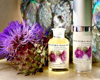 Milk Thistle Seed Carrier Oil High Vitamin E  Silybum marianum  Organic  Marian  Scotch  Vitamin E Sunflower Family