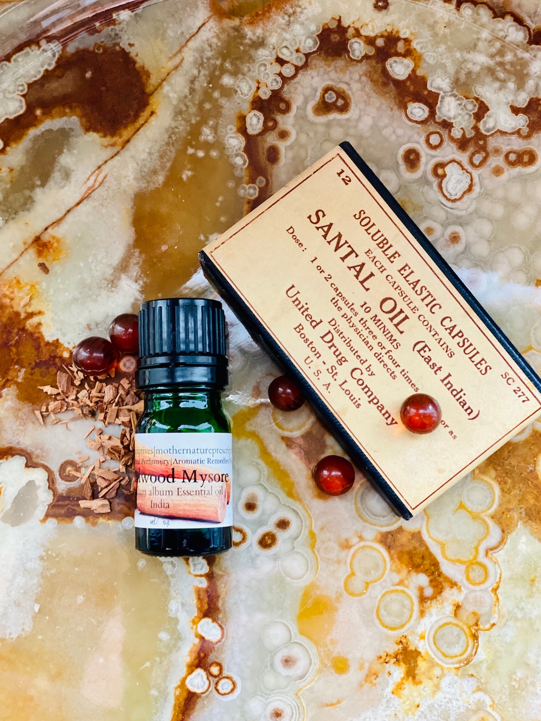 Sandalwood Mysore Essential Oil Very Thick Buttery Santalum Album