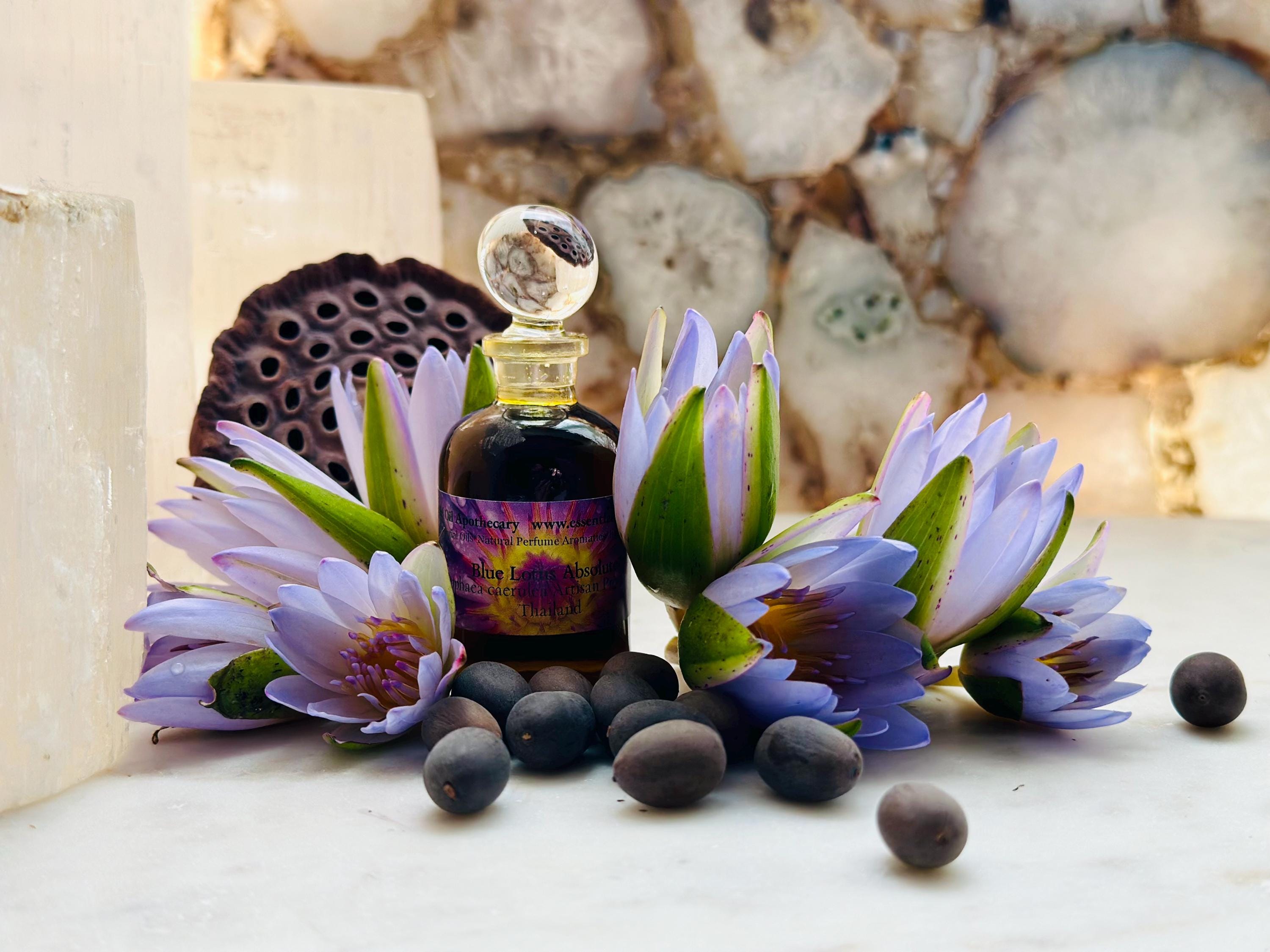 Egyptian Blue Lotus Perfume Oil - Etsy