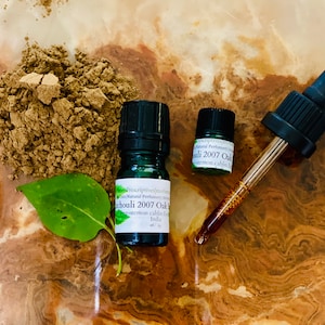 Patchouli Essential Oil 18 Year Old Vintage 2006 Oak Barrel Aged   Patchouli Pogostemon cablin Oldest On The Market Amber Musk Scent India