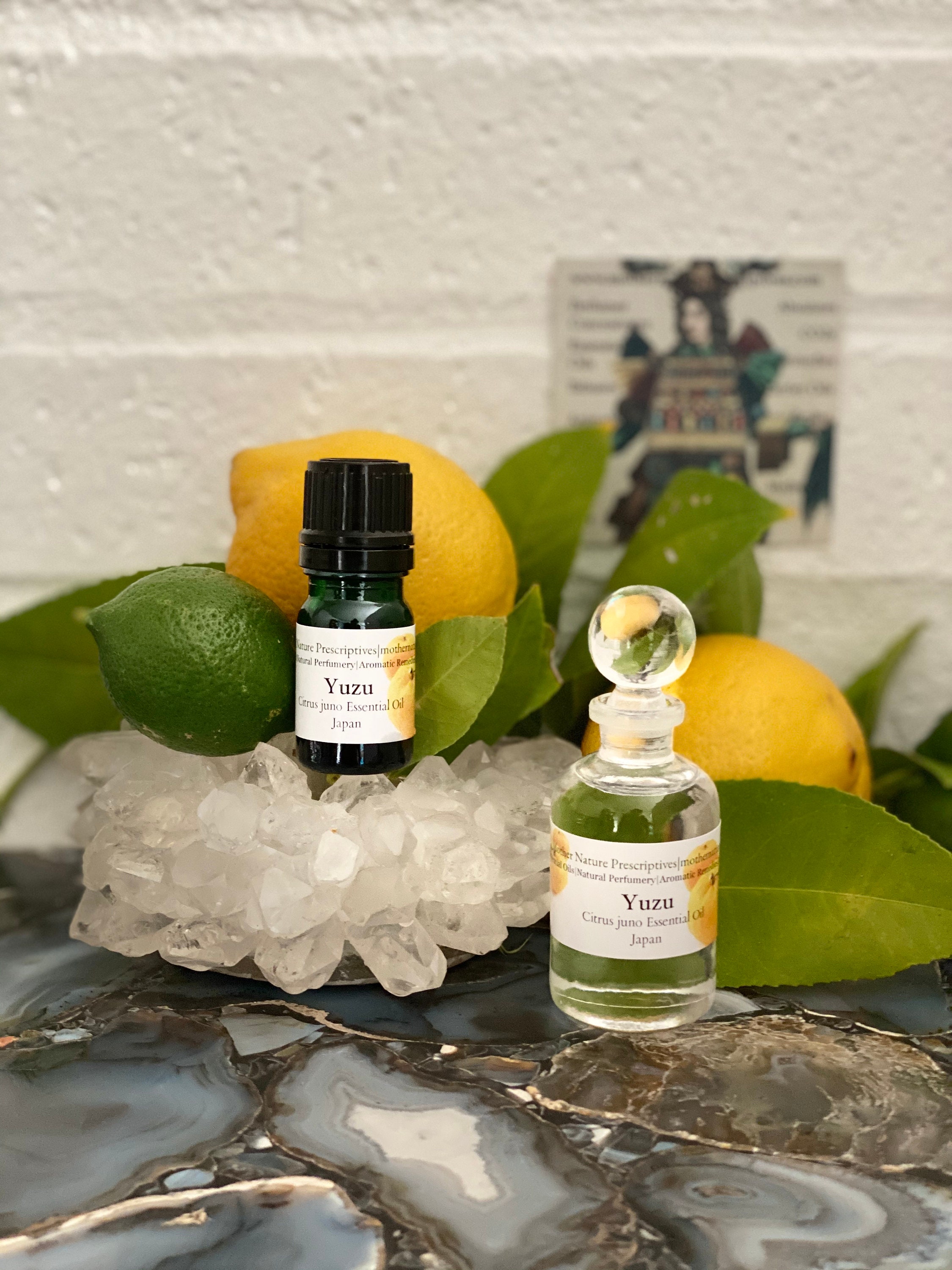 Yuzu Essential Oil Citrus Junos Japan Tart Sweet Meyer Lemon
