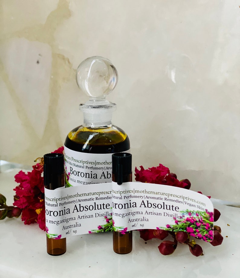 Organic Boronia Absolute Oil VialRareArtisan  Etsy