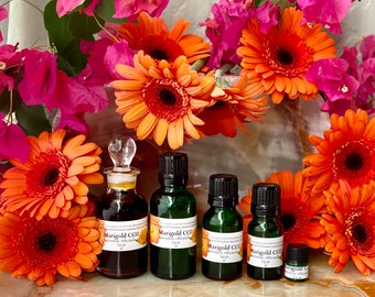 Calendula CO2 Uncut Oil  Calendula officinalis  Marigold CO2  Egypt  Herbal Pharmacy Speeds Wound Healing Reduces Scars Stretch Marks Potent