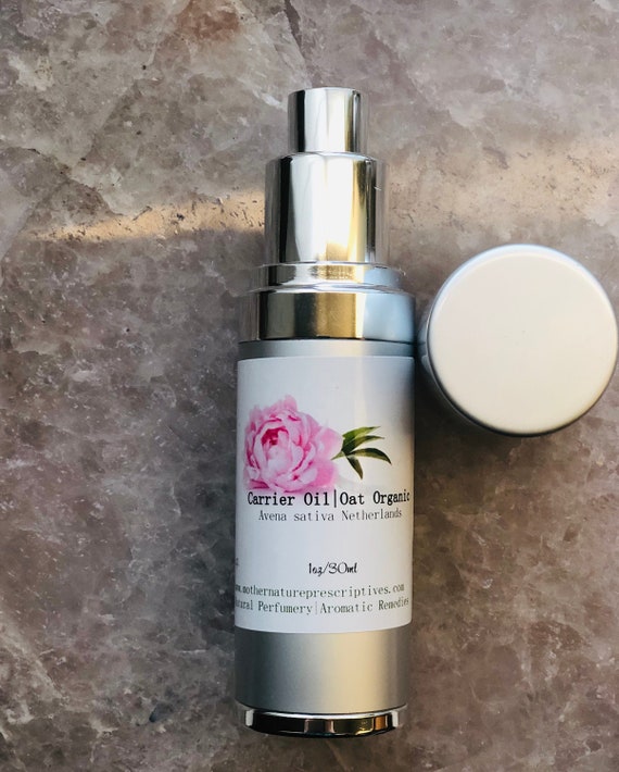 Oat Carrier Oil  Cold Pressed Plant Ceramides Avena sativa  Netherlands  Anti-Aging  Vitamin E  Eczema  Dermatitis  Absorbs To Silky Finish