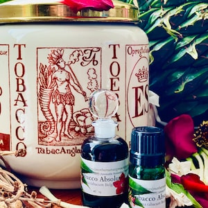 Tobacco Absolute Oil  Nicotiana tabacum  Bulgaria Thick Leather And Smoke Aroma  Masculine  Dry Cigar Notes  Aged  Oriental Blends Pure