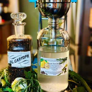 Four Thieves Hydrosol Distilled And Foraged  In California At Our Apothecary Cinnamon Free