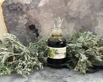 Absinthe Wormwood Essential Oil Artemisia absinthe USA  Aged Oil Anise Mugwort Perfume Grade Fragrance Green Profile