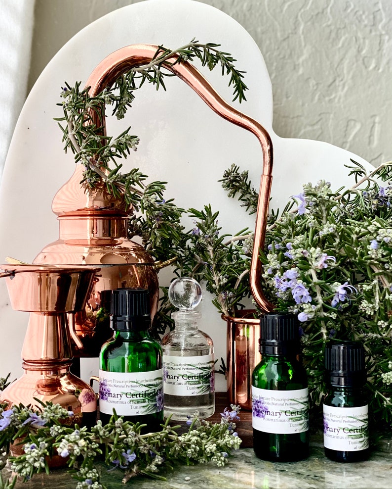 Rosemary Essential Oil Tunisia Certified Organic Rosmarinus Etsy