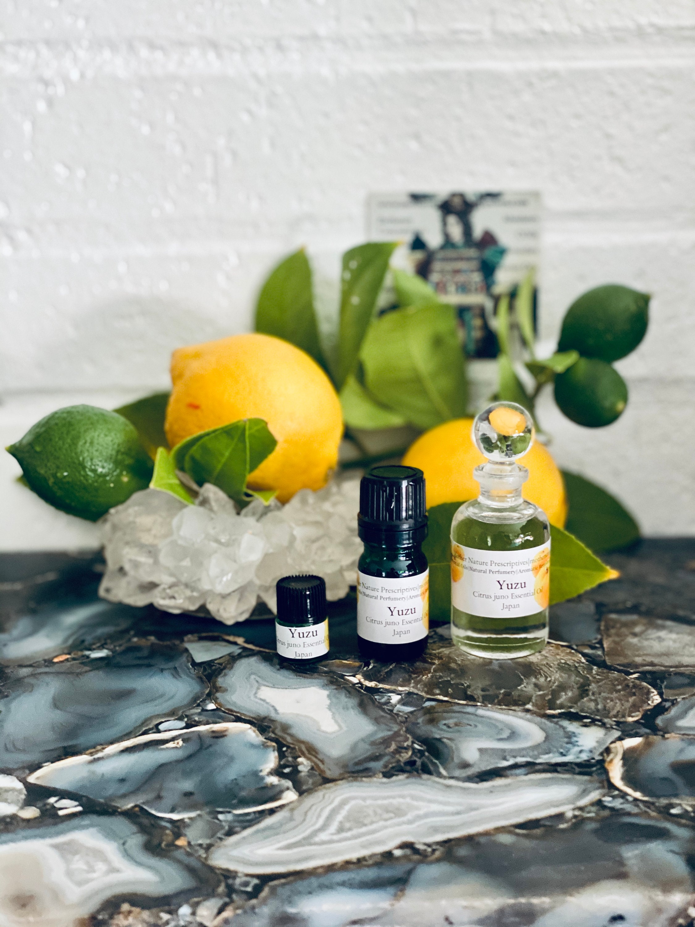 Yuzu Essential Oil Citrus Junos Japan Tart Sweet Meyer Lemon